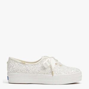 NEW Keds X Kate Spade New York Triple Glitter Sneakers